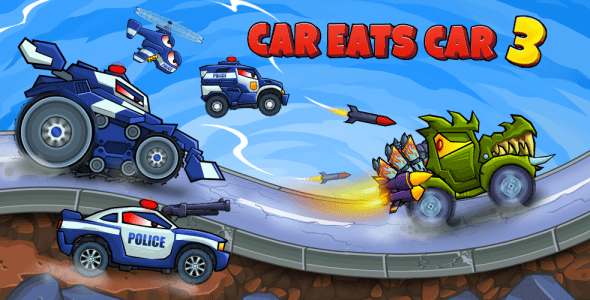 car eats car 3 racing game cover