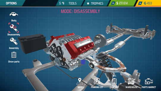 Car Mechanic Simulator 1.2.4 Apk + Mod for Android 2