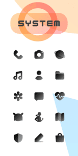 CHIC DARK Icon Pack 1.9 Apk for Android 2