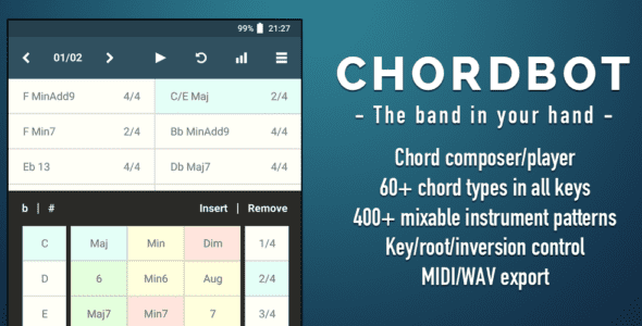 Chordbot 3.1.11 Apk for Android 1 chordbot app android cover