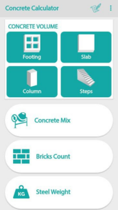 Civil: Concrete Calculator (PRO) 1.6 Apk for Android 2