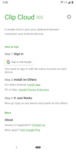 Clip Cloud – Clipboard Sync between PC and Android 0.3.7 Apk for Android 2