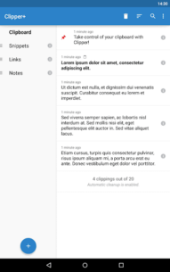 Clipper+: Clipboard Manager 3.0.8 Apk for Android 5