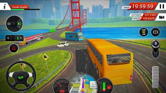 Coach Bus Driving Simulator 4.9 Apk + Mod for Android 4