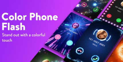 color phone flash android cover