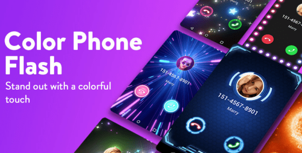Color Phone Flash - Call Screen Theme 1.3.7 Apk for Android 1 color phone flash android cover
