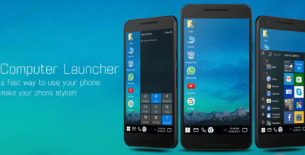 computer launcher android cover