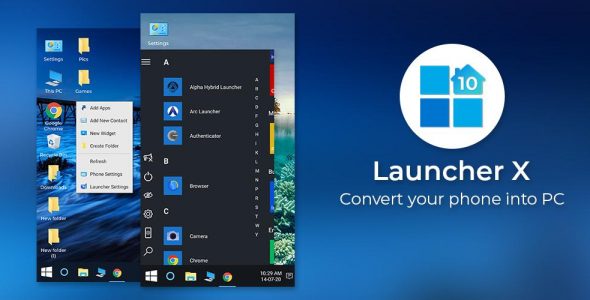 Computer Launcher Win 10 Launcher 4.7 Apk for Android 1 computer launcher cover