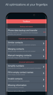 Contacts Optimizer (PRO) 6.1.403 Apk for Android 3