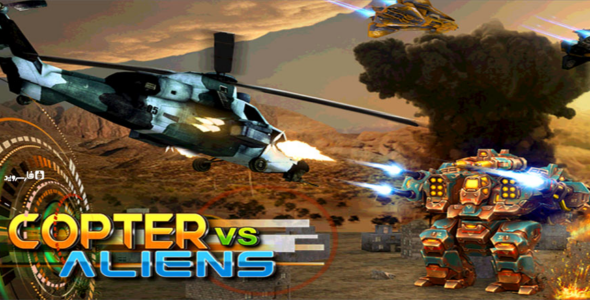 copter vs aliens android games cover