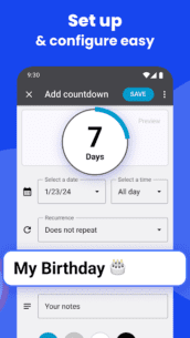 Countdown Widget・Countdown app (UNLOCKED) 1.7.2 Apk for Android 2