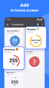 Countdown Widget・Countdown app (UNLOCKED) 1.7.2 Apk for Android 5