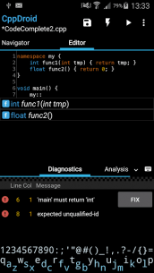 CppDroid – C/C++ IDE (PREMIUM) 3.3.3 Apk for Android 2