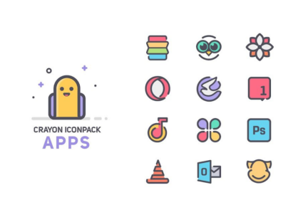 Crayon Icon Pack 5.7 Apk for Android 5