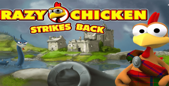 crazy chicken strikes back games cover