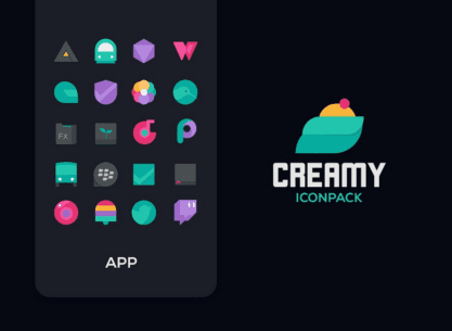 Creamy Icon pack (PRO) 4.1 Apk for Android 5