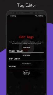 Crimson Music Player – MP3, Lyrics, Playlist (PRO) 3.9.9 Apk for Android 4