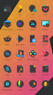 Crispy Dark Icon Pack 4.5.0 Apk for Android 5