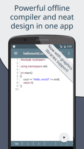 Cxxdroid – C/C++ compiler IDE (PREMIUM) 5.2 Apk for Android 1