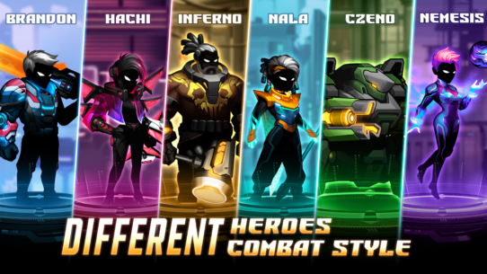 Cyber Fighters: Offline Game 1.11.76 Apk + Mod for Android 2