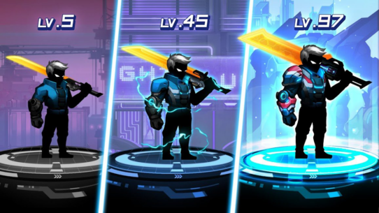 Cyber Fighters: Offline Game 1.11.76 Apk + Mod for Android 4