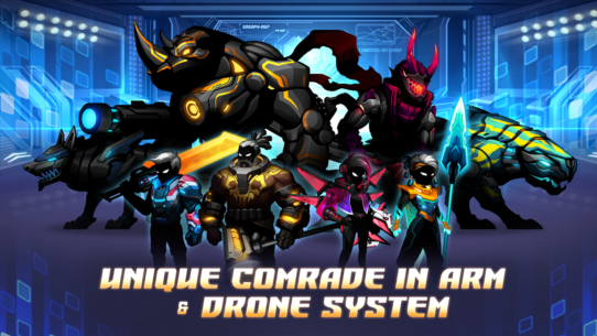 Cyber Fighters: Offline Game 1.11.76 Apk + Mod for Android 5