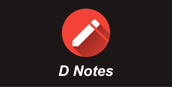 d notes pro android cover