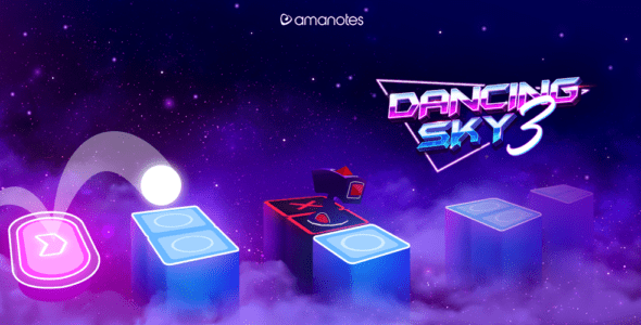 Dancing Sky 3 2.2.1 Apk + Mod for Android 1 dancing sky 3 cover