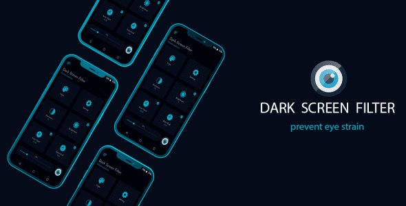 dark screen filter cover