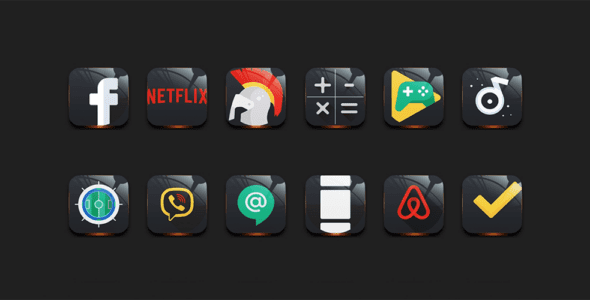 Darko5 - Icon Pack 1.3 Apk for Android 1 darko5 icon pack cover
