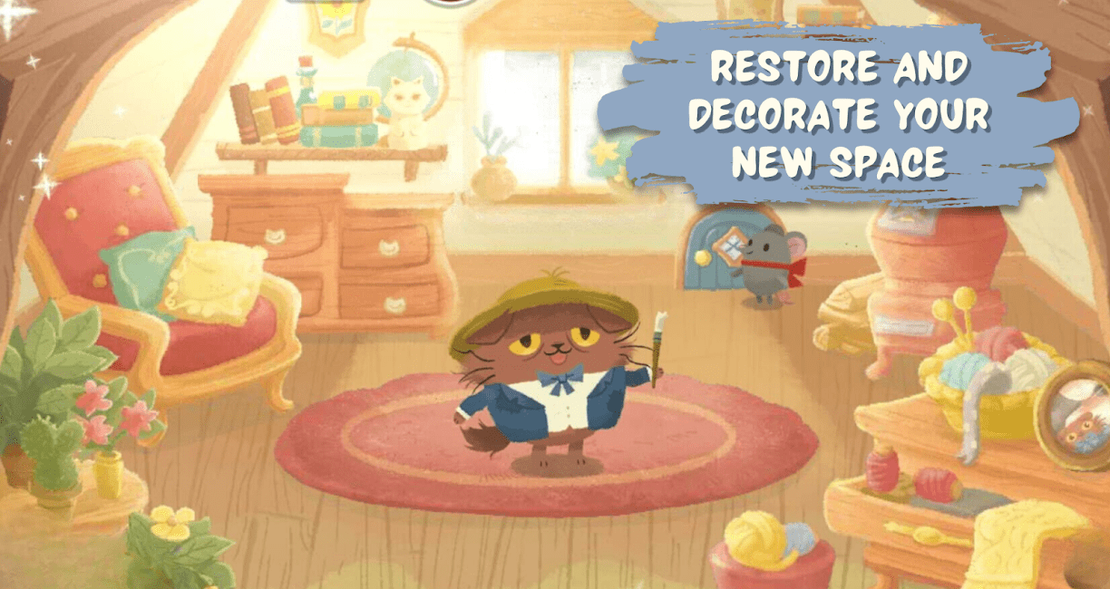 Starry Whiskers: Cats Atelier 2.8.25 Apk + Mod for Android 3