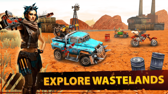 Dead Paradise Car Race Shooter 2.4 Apk + Mod for Android 1