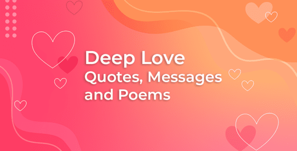 Deep Love Quotes and Messages 1.8 Apk for Android 1 deep love quotes messages cover