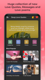 Deep Love Quotes and Messages 1.8 Apk for Android 1
