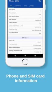 Device Info-SIM,CPU,NETWORK,GPS,SENSORS and more 1.9.95 Apk for Android 3