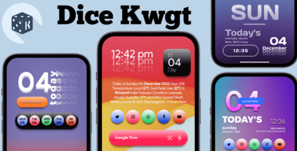 Dice KWGT 1.1.3 Apk for Android 1 dice kwgt cover