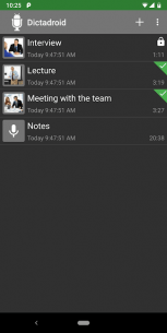 Dictadroid – Voice Recorder 2.0.8 Apk for Android 1