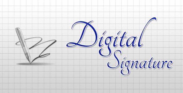 digital signature android cover