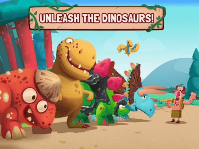 Dino Bash: Dinosaur Battle 1.10.3 Apk + Mod for Android 2