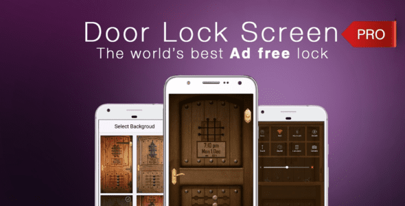 Door Lock Screen Pro 4.1 Apk for Android 1 door lock screen pro android cover