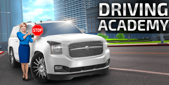 Driving Academy Car Simulator 5.5 Apk + Mod for Android 1 driving academy cover