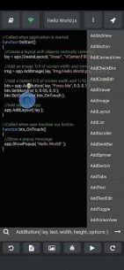 DroidScript – JavaScript IDE 2.61 Apk for Android 2