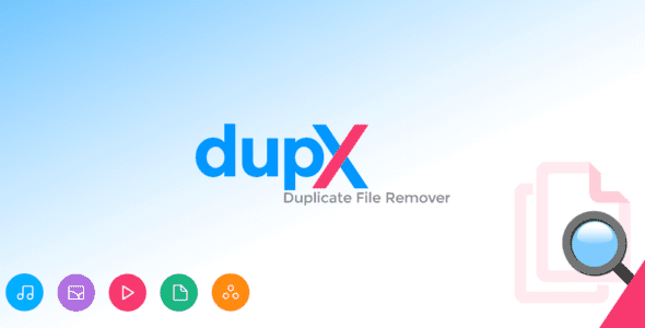 dupx duplicate files remover cover