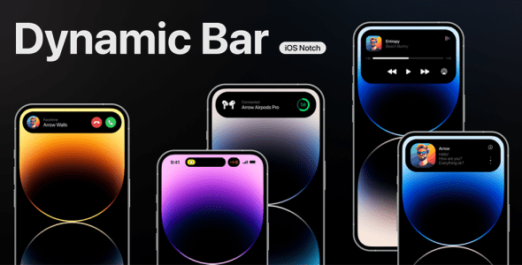 dynamic bar ios notch cover