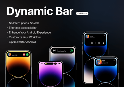 Dynamic Bar : iOS Notch 1.1 Apk for Android 1