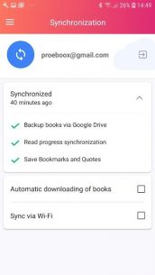 eBoox: ePub PDF e-book Reader 2.55 Apk for Android 2