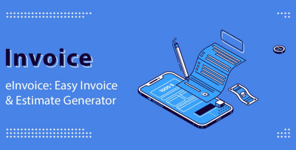 eInvoice: Invoice Generator (PRO) 1.5 Apk for Android 1 einvoice cover
