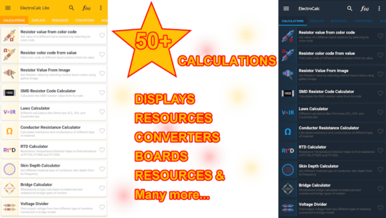 ElectroCalc – DIY Electronics (PRO) 4.0 Apk for Android 1