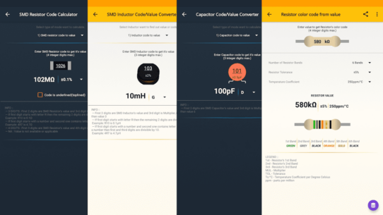 ElectroCalc – DIY Electronics (PRO) 4.0 Apk for Android 5