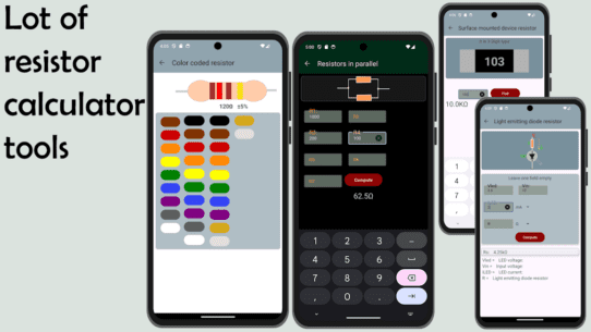 Electrocalc: electronics tools 2.61 Apk for Android 2